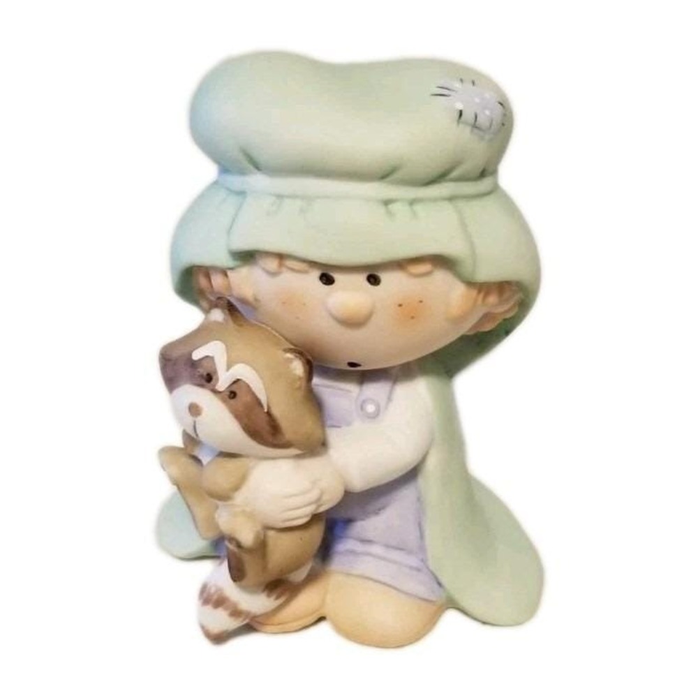 Fabrizio Bumpkins Nativity Shepherd Boy Raccoon Figurine Christmas Replacement